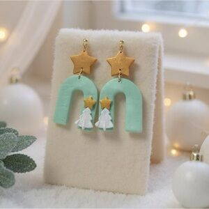 Christmas Star Earrings